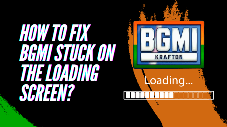 BGMI Stuck On Loading Screen